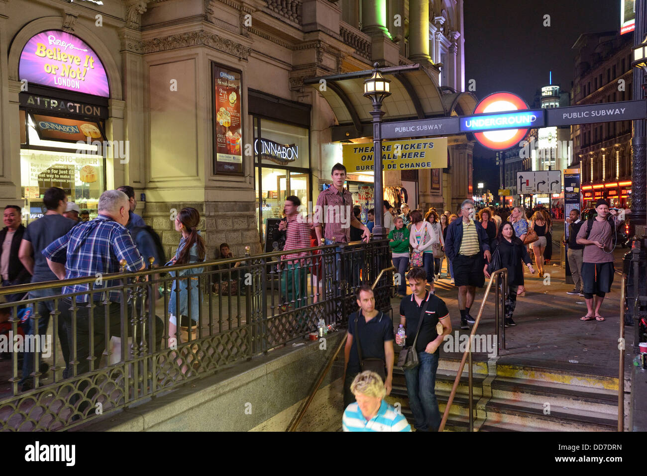 London nightlife Stock Photo