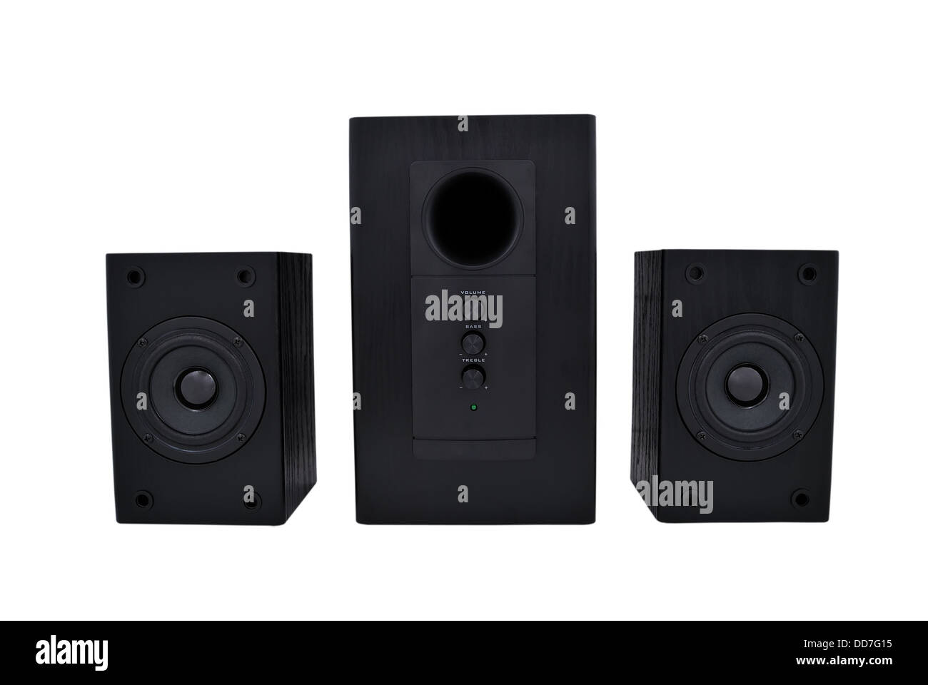 2.1 computer speakers Stock Photo Alamy