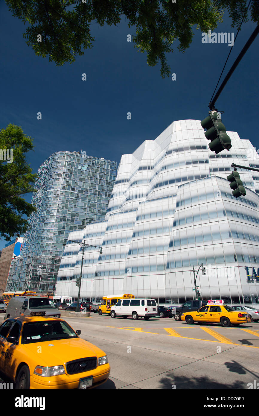 MODERN BUILDINGS WEST SIDE HIGHWAY CHELSEA MANHATTAN NEW YORKCITY USA Stock Photo