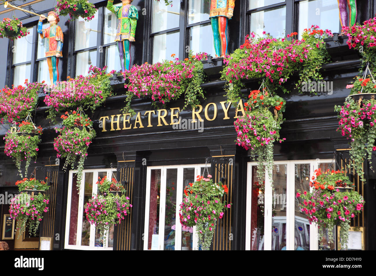 Theatre Royal Bar in Edinburgh Scotland Stock Photo Alamy