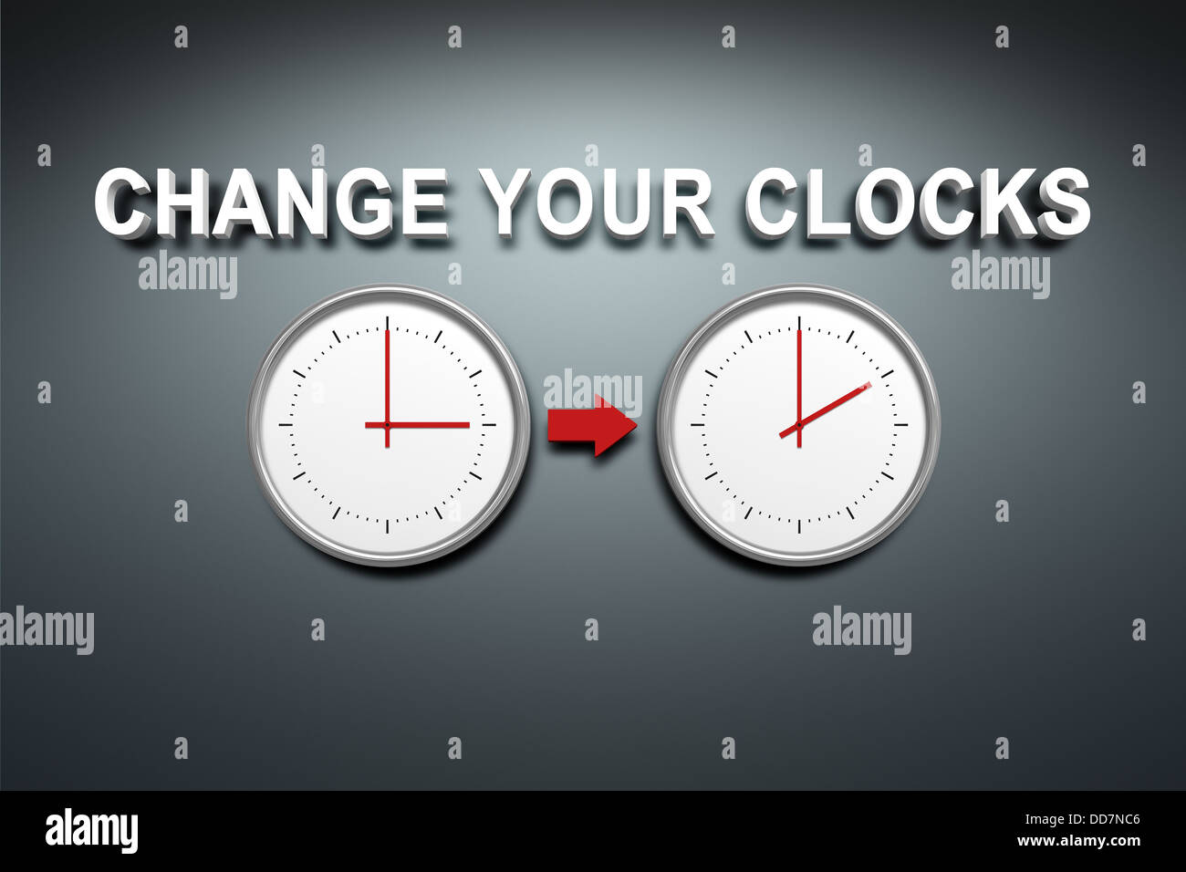 Change your clocks Stock Photo Alamy