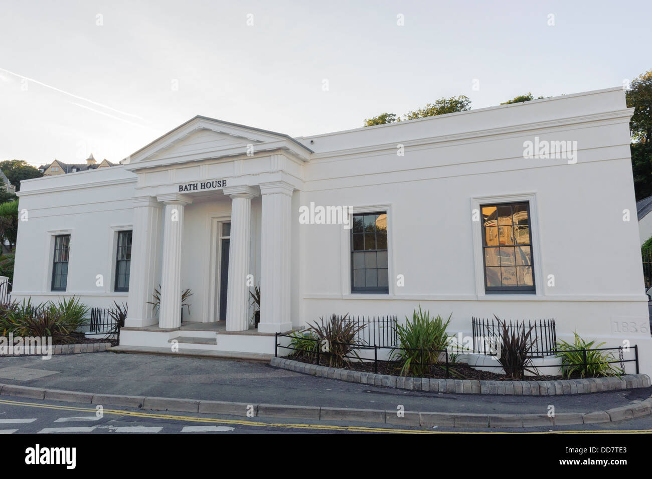 Bath House Stock Photo Alamy