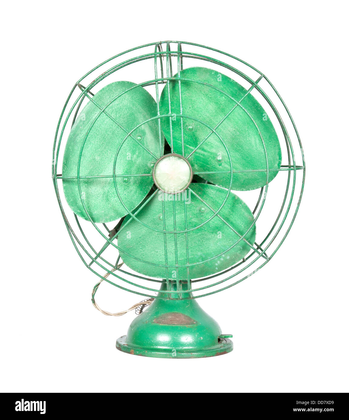 Vintage electric fan white background hires stock photography and