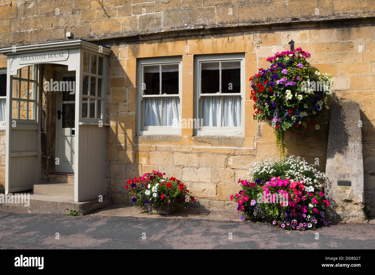 milestone house Broadway cotswolds village worcestershire england uk gb