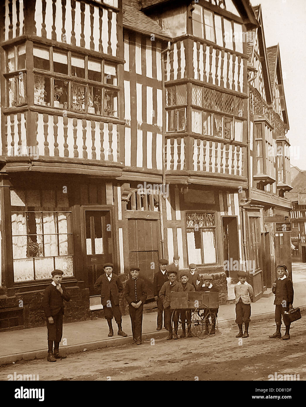 Shrewsbury Victorian period Stock Photo