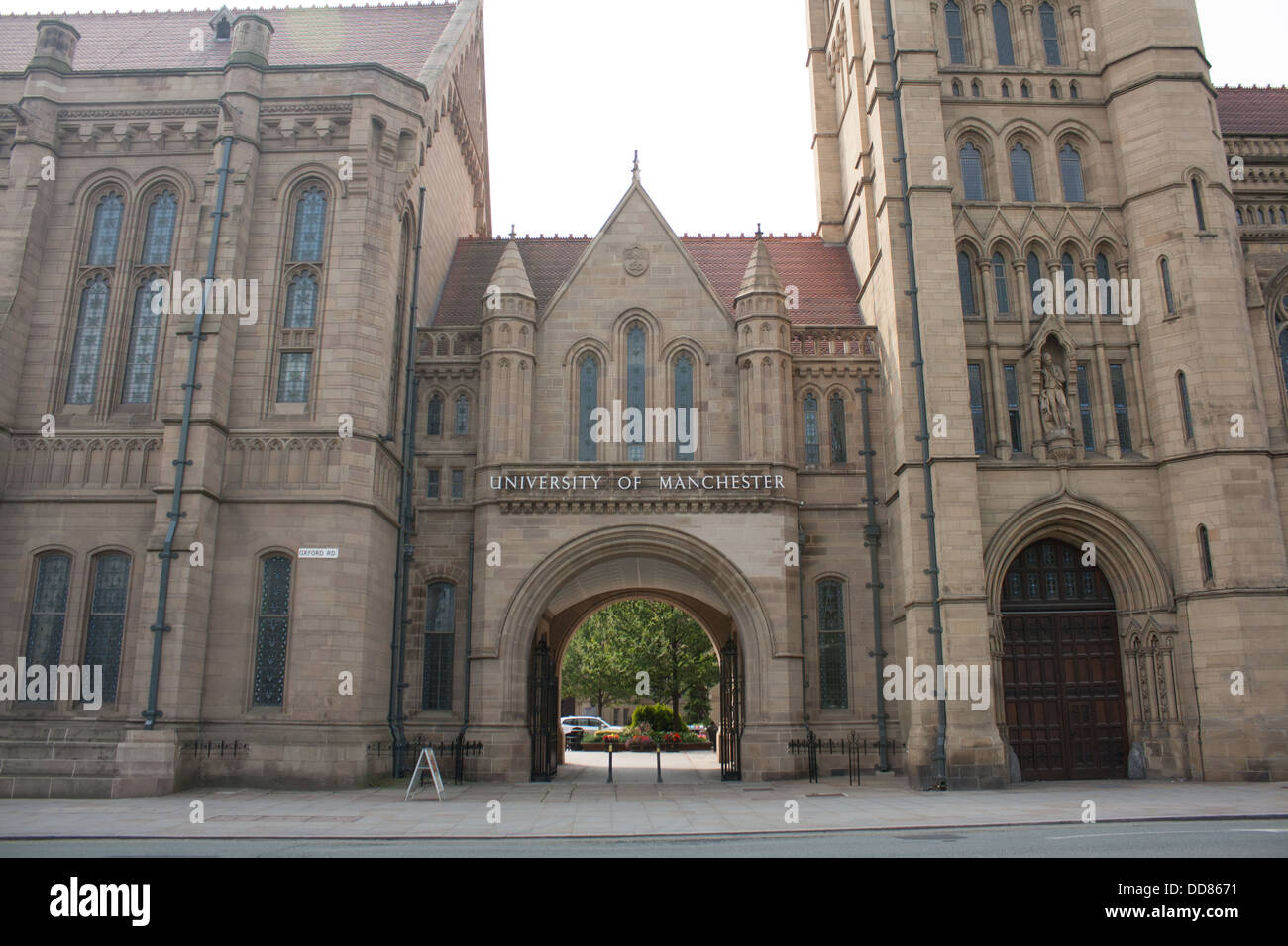 Manchester University Stock Photo
