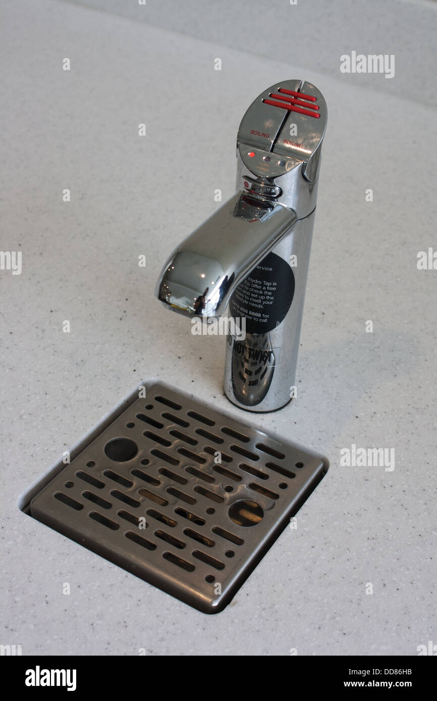 instant boiling water tap Stock Photo Alamy