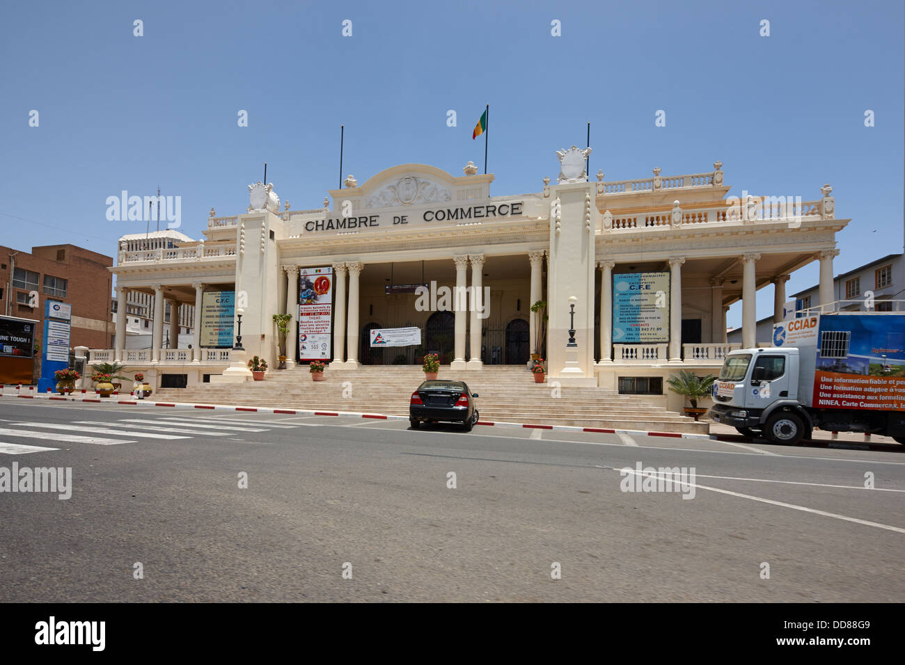 Chambre de Commerce, Dakar, Senegal, Africa Stock Photo  Alamy