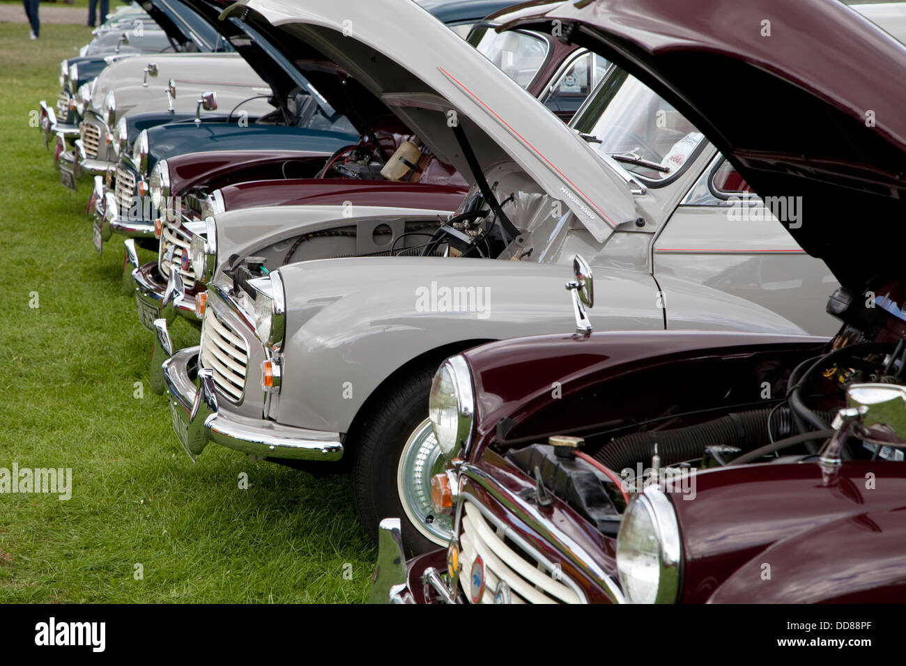 Milton of Crathes, Scotland August 18th, 2013 A line up of classic