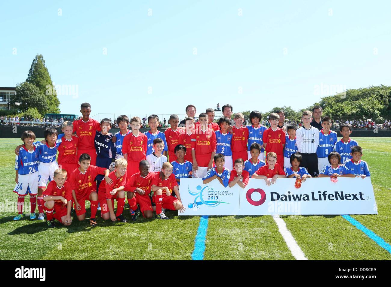 Tokyo Japan 28th Aug 2013 Liverpool FC Team Group Line up F 