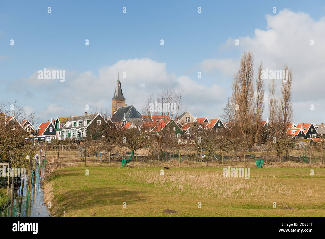 Typical dutch landscape ditches hi-res stock photography and images - Alamy