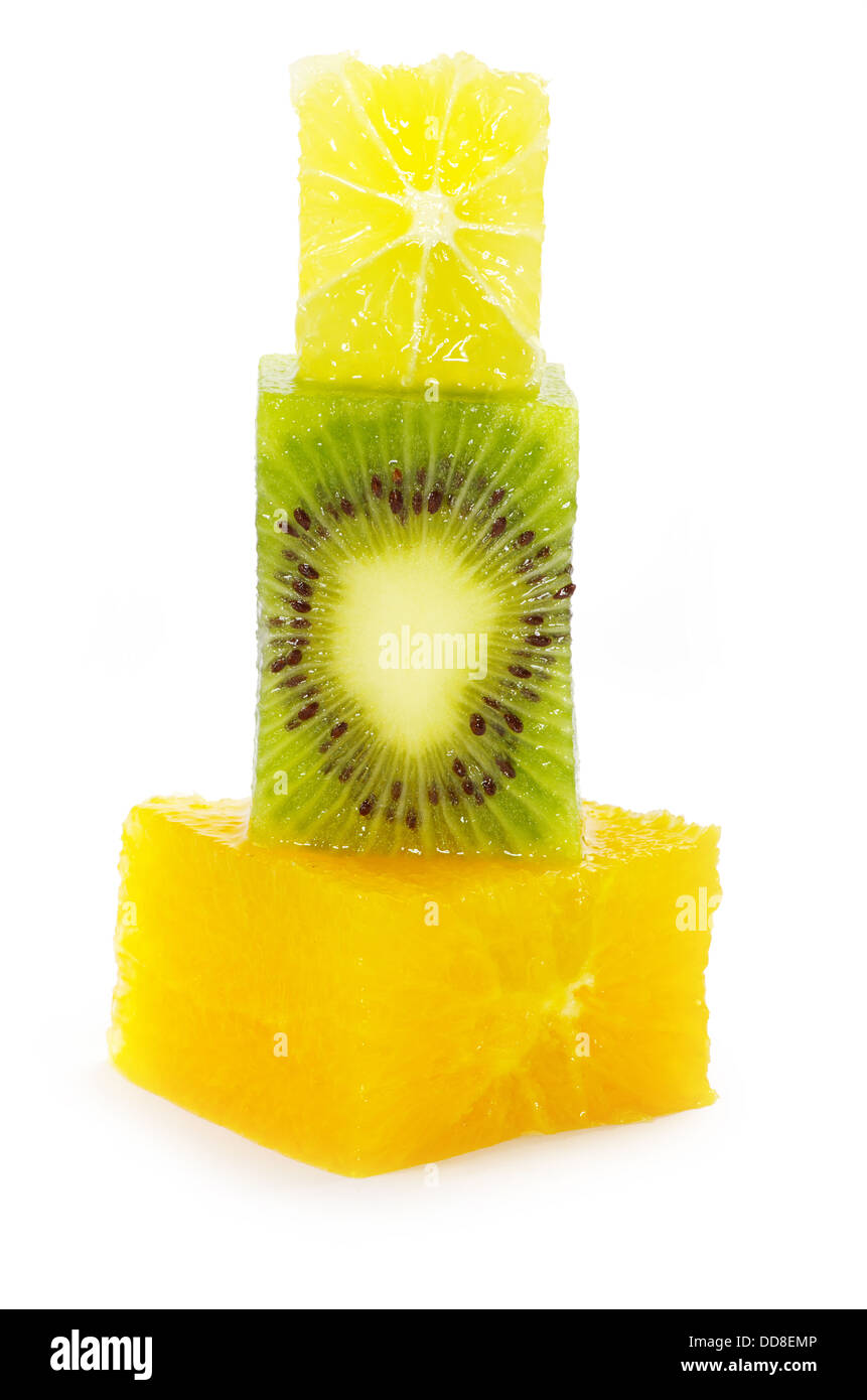 mixed fruit Stock Photo