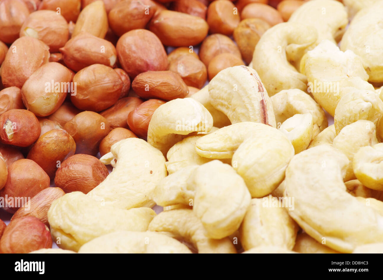 peanut and cashew Stock Photo Alamy