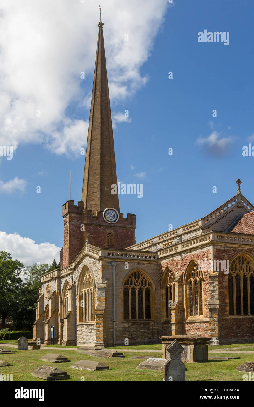 England Somerset, Bridgwater, St.Mary's church Stock Photo