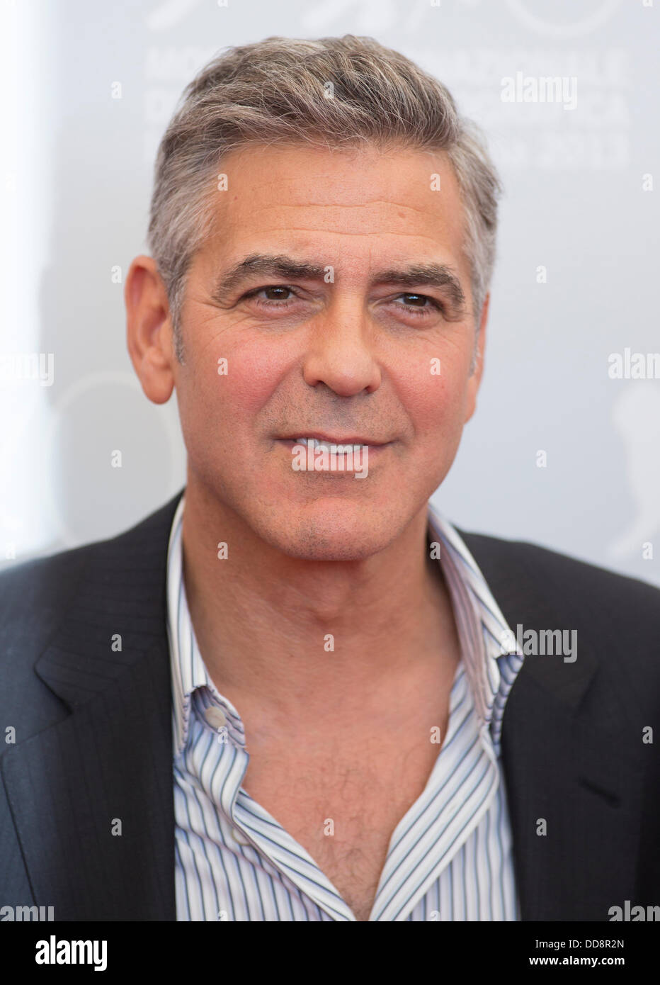 GEORGE CLOONEY GRAVITY PHOTOCALL 70TH VENICE FILM FESTIVAL LIDO VENICE  ITALY 28 August 2013 Stock Photo