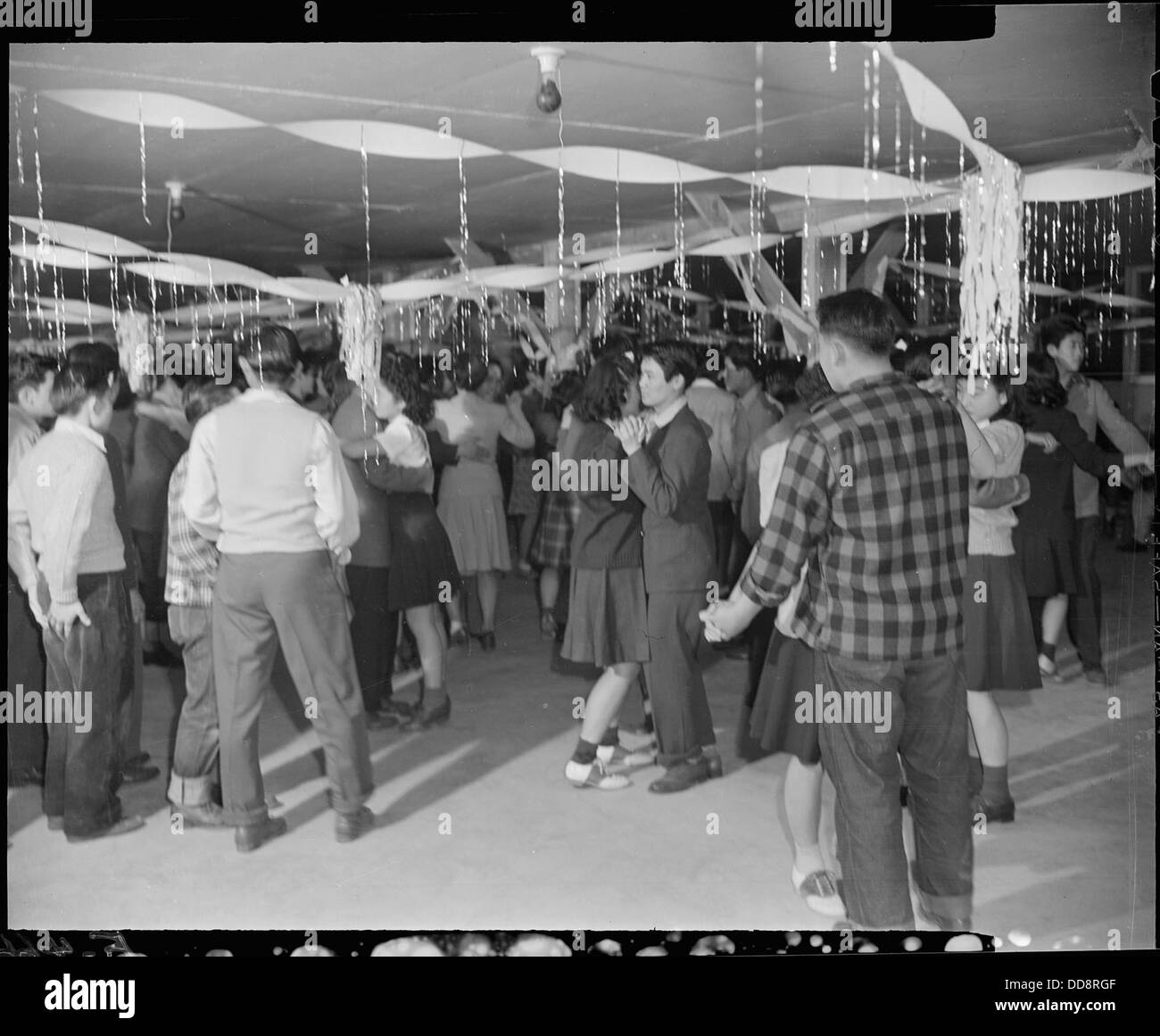 Granada Relocation Center, Amache, Colorado. At the high school junior