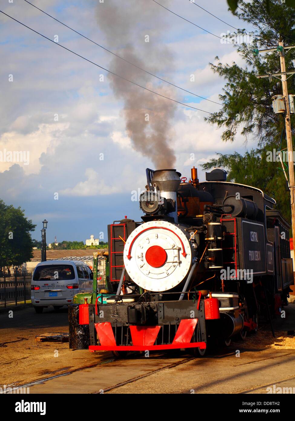 Steam locomotive. Havana. Cuba Stock Photo - Alamy