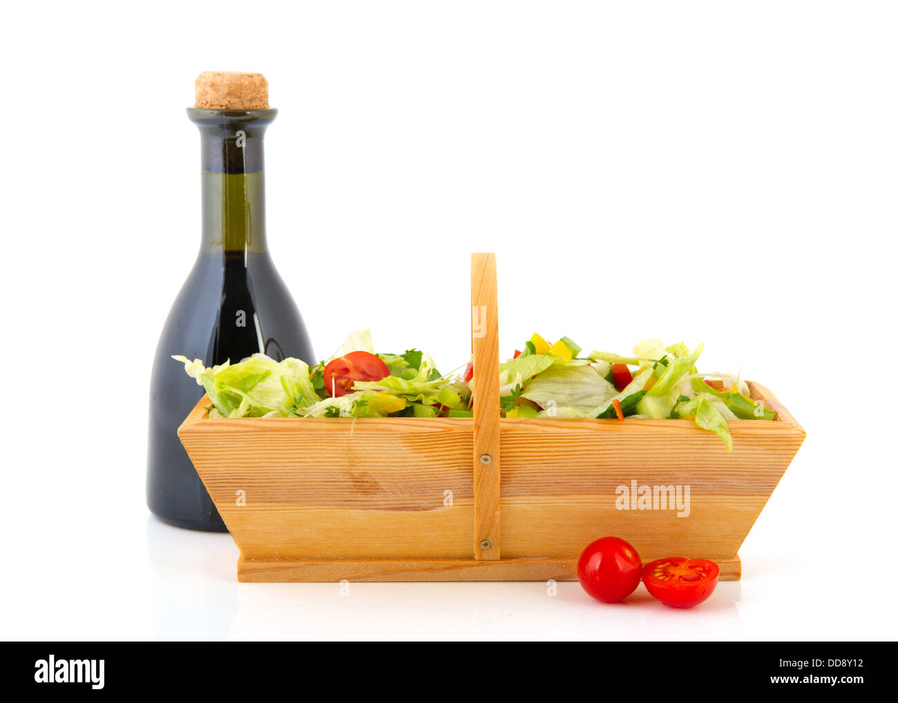 Fresh mixed salad Stock Photo