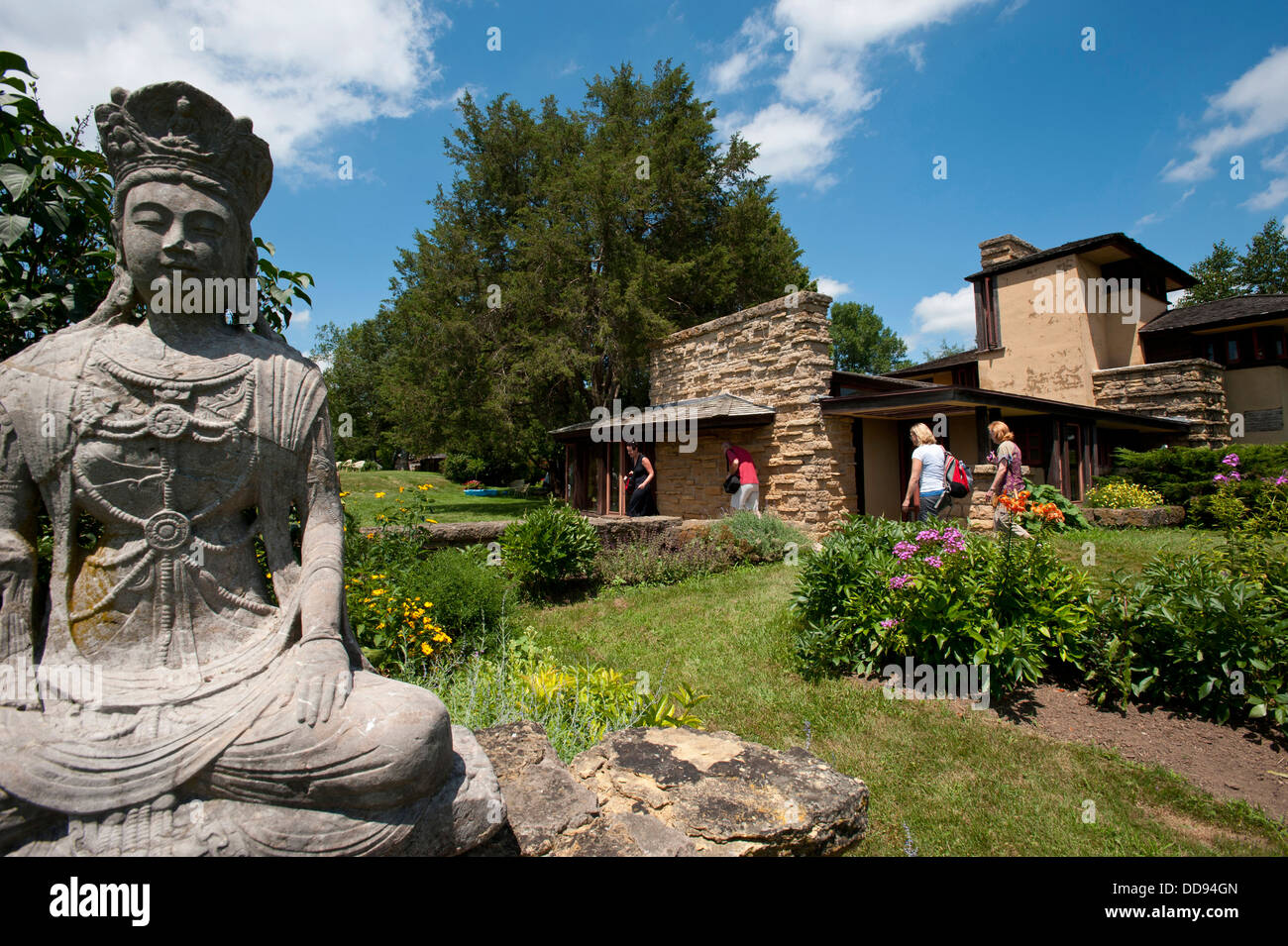 USA, Wisconsin, Spring Green. Frank Lloyd Wright, Taliesin, Wright