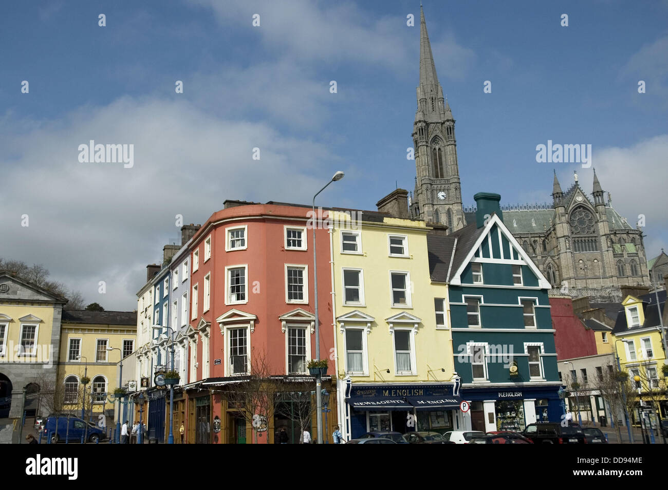 St. Coleman´s cathedral. Cobh city (old Queenstown). Cork. Ireland Stock Photo Alamy