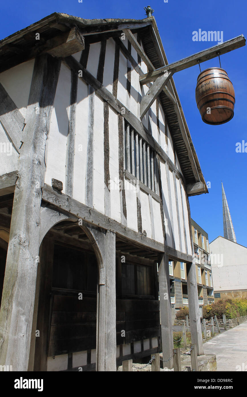 Medieval Merchant's House, Southampton, Hampshire, UK Stock Photo