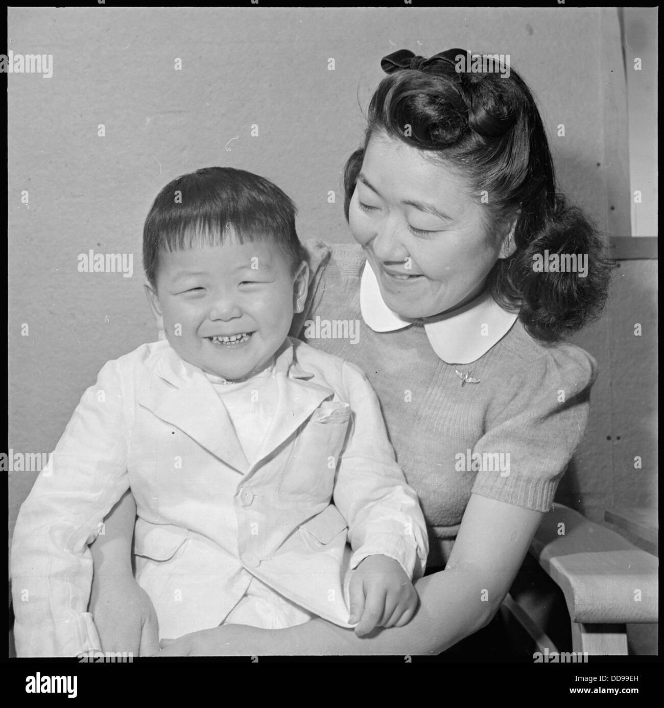 Kay Child This photograph depicts Kay Kawahara, a three-year-old child at the ...