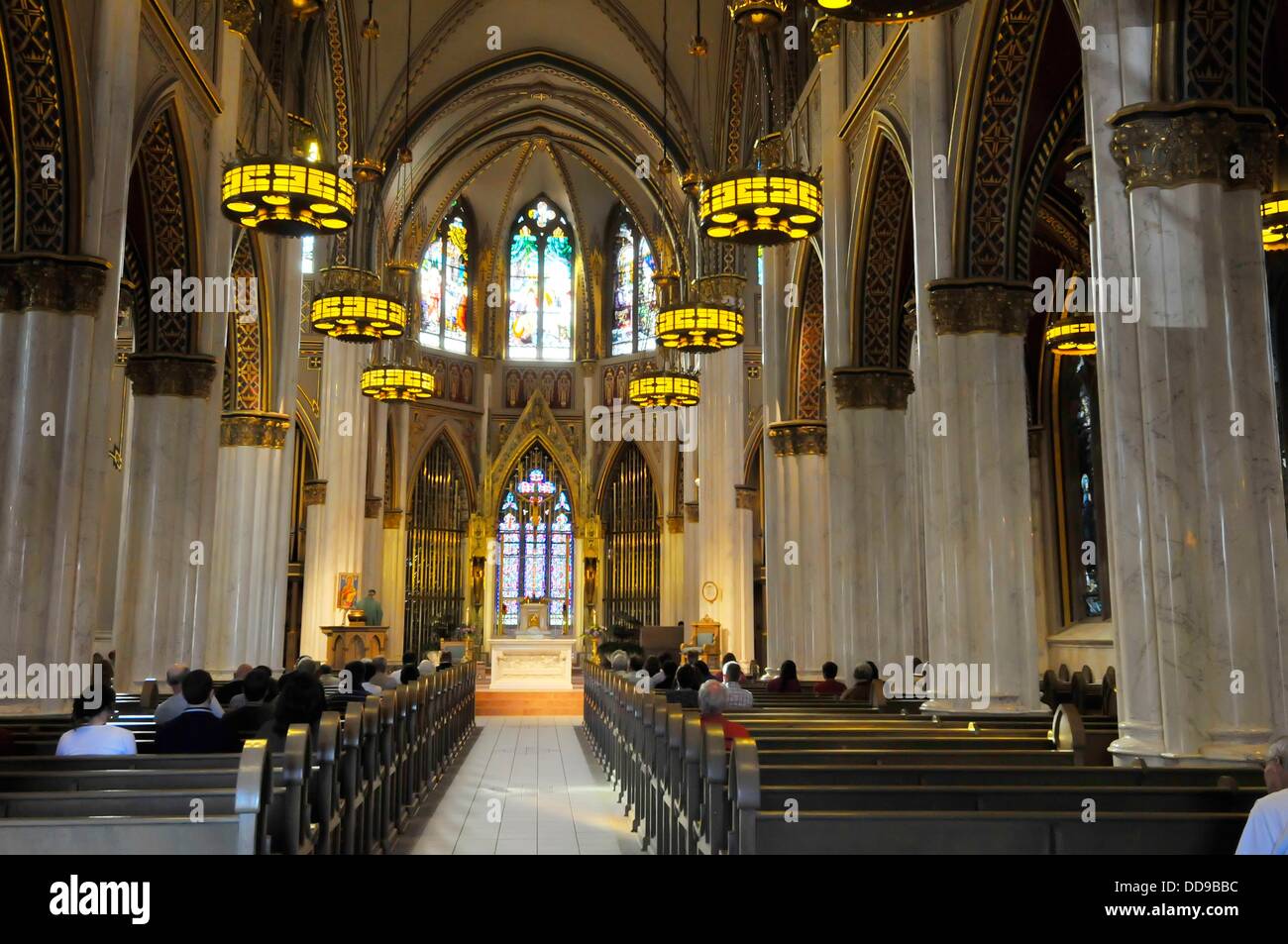 Catholic Cathedral of St Helena Montana MT US Stock Photo Alamy
