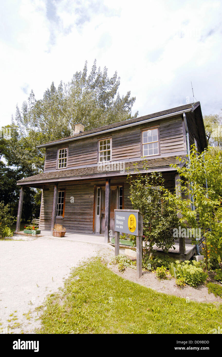Site of Uncle Tom´s Cabin. Dresden. Ontario, Canada Stock Photo Alamy