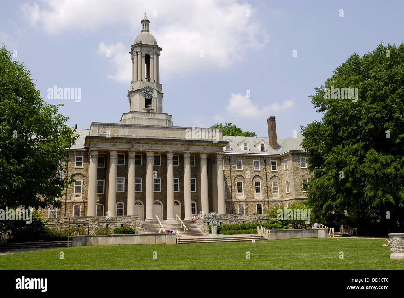 Old Main Building on the campus of Penn Pennsylvania State University