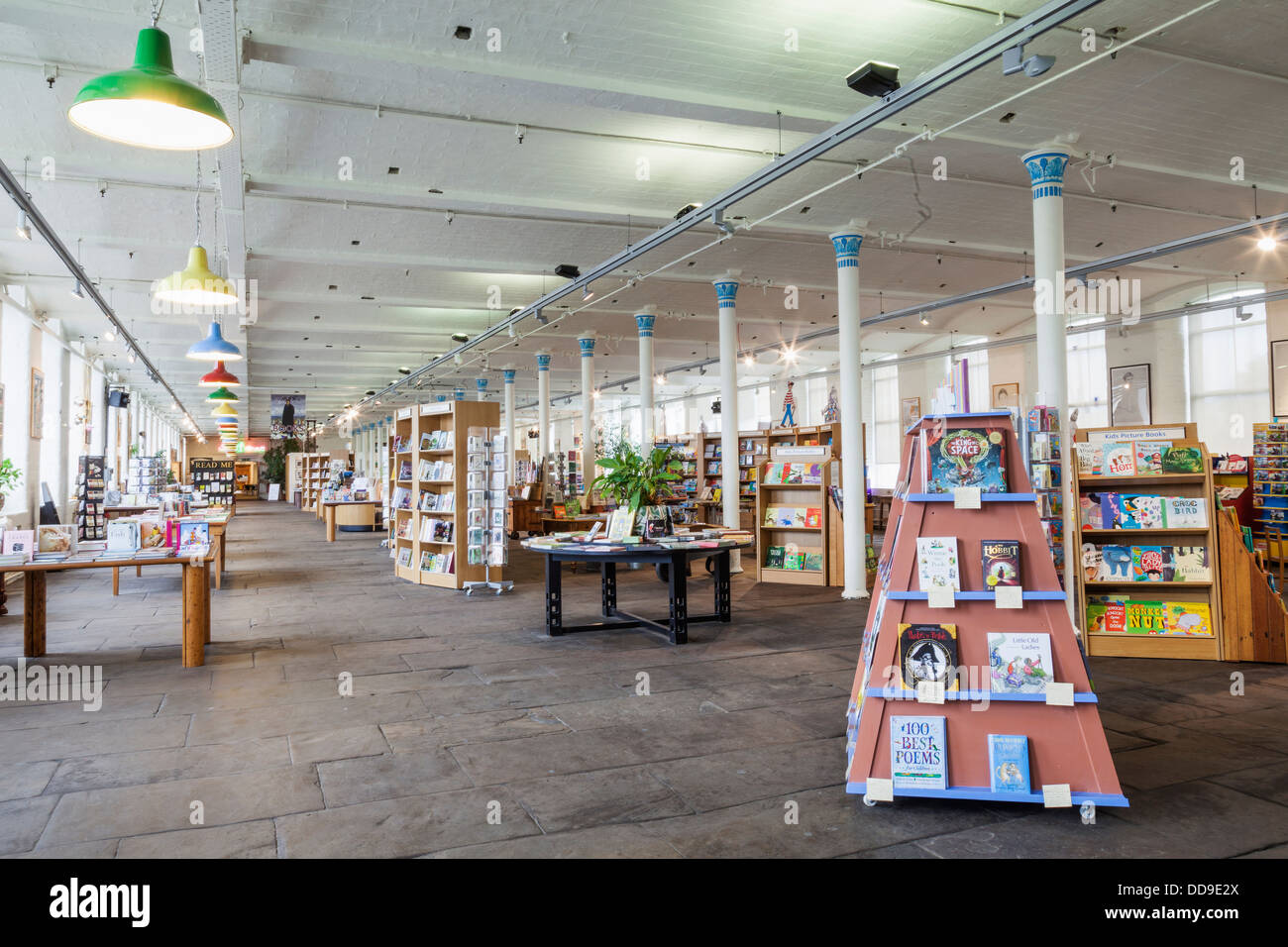 England, West Yorkshire, Bradford, Saltaire, Salts Mill, Salts Book and