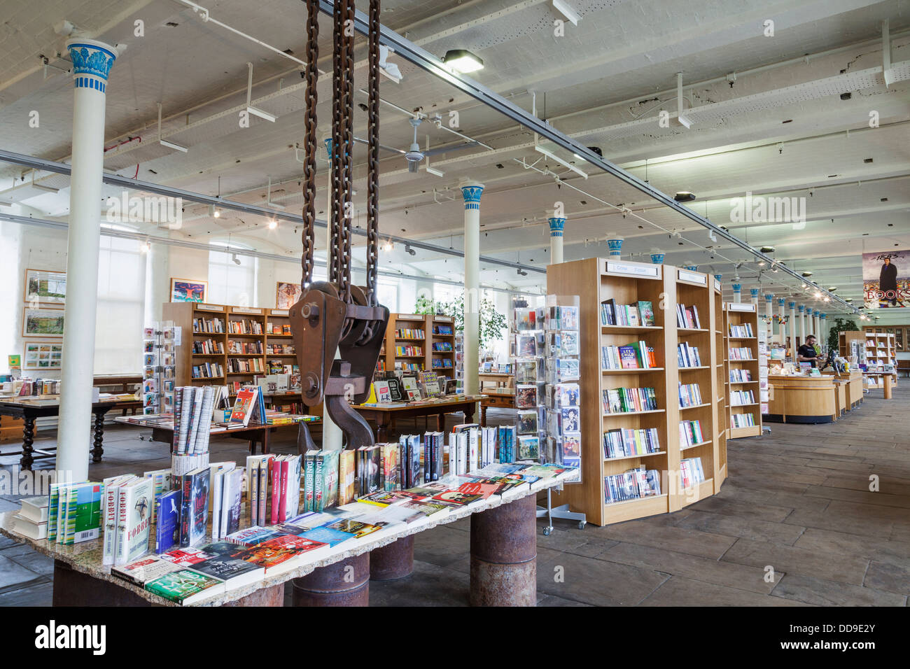 England, West Yorkshire, Bradford, Saltaire, Salts Mill, Salts Book and