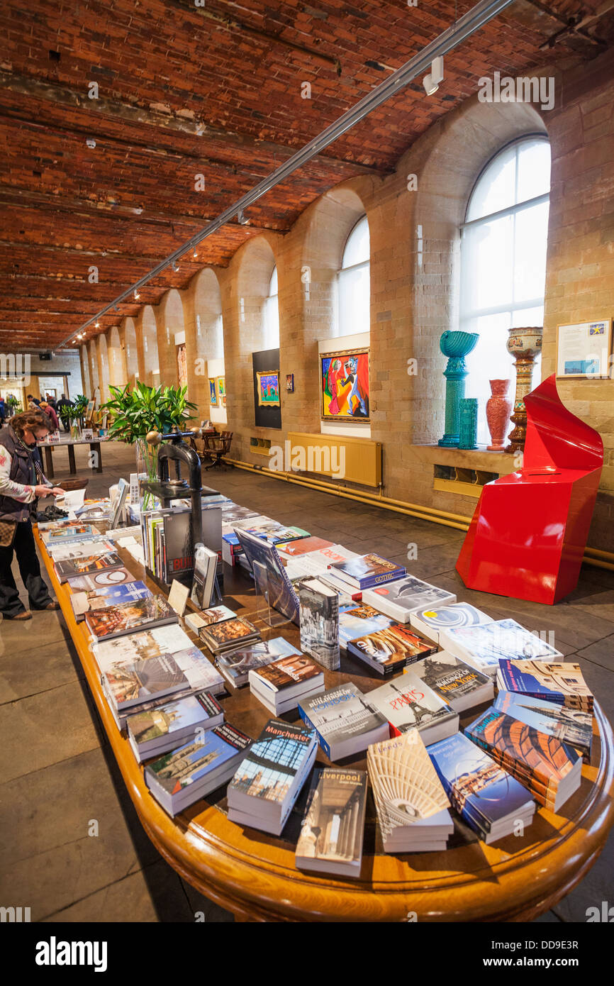 England, West Yorkshire, Bradford, Saltaire, Salts Mill, Salts Book and