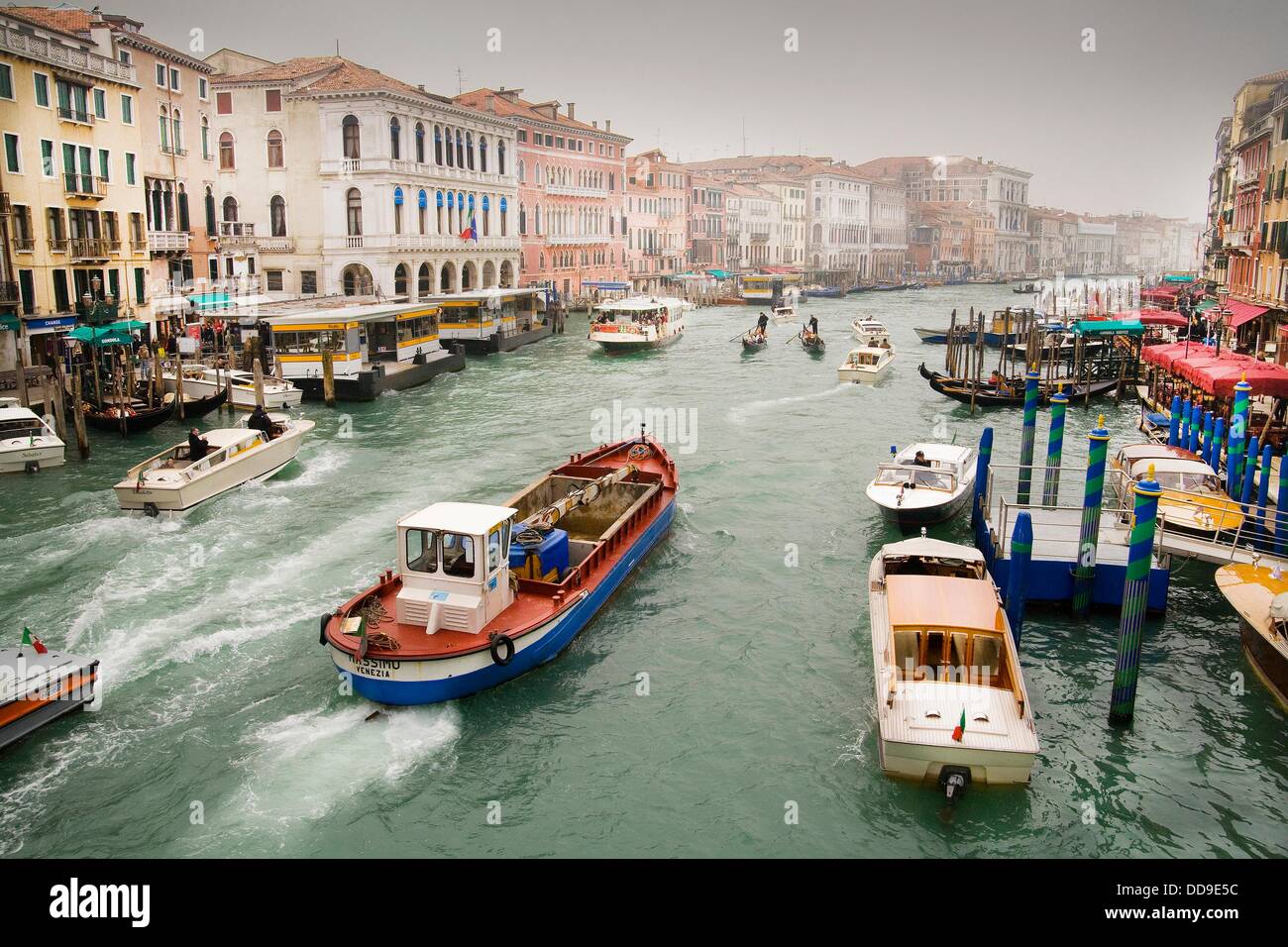 Live in The Gran Canal, Venice, Italy Stock Photo Alamy