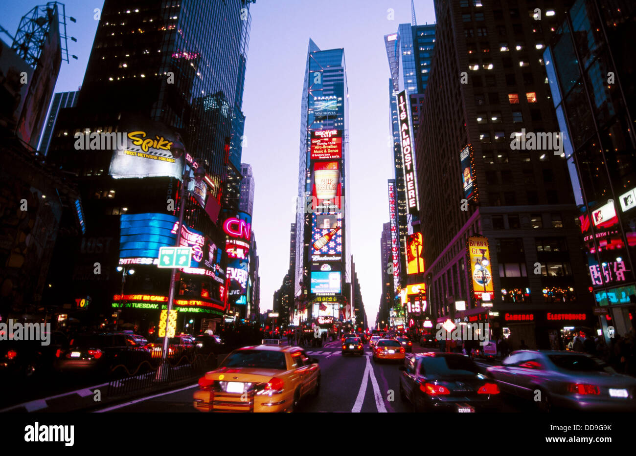 Times Square, New York City. USA Stock Photo Alamy