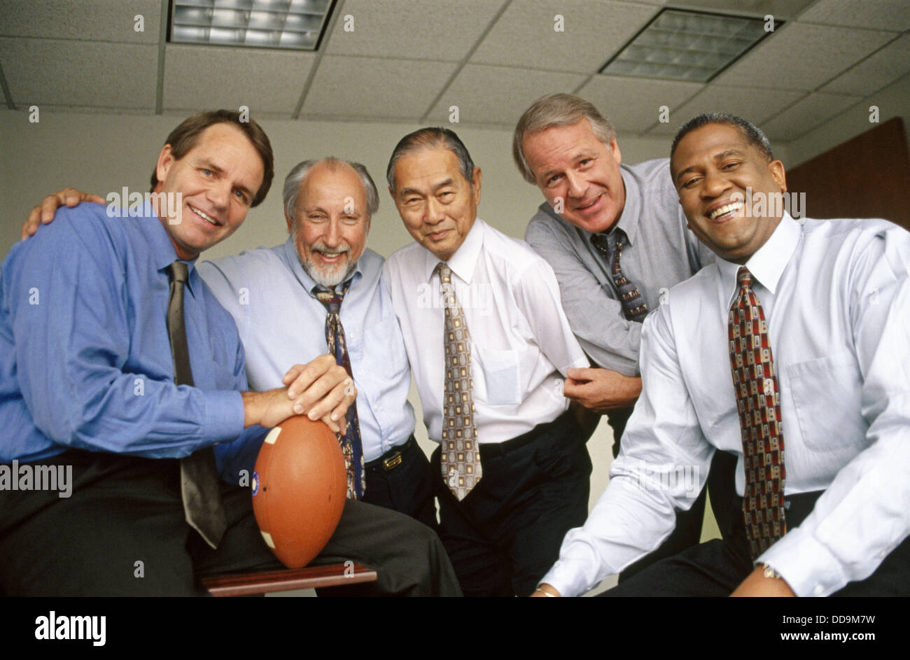 portrait of office team Stock Photo Alamy