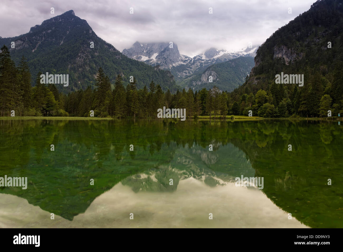 Austria, Upper Austria, View of Limestone Alps National Park Stock Photo