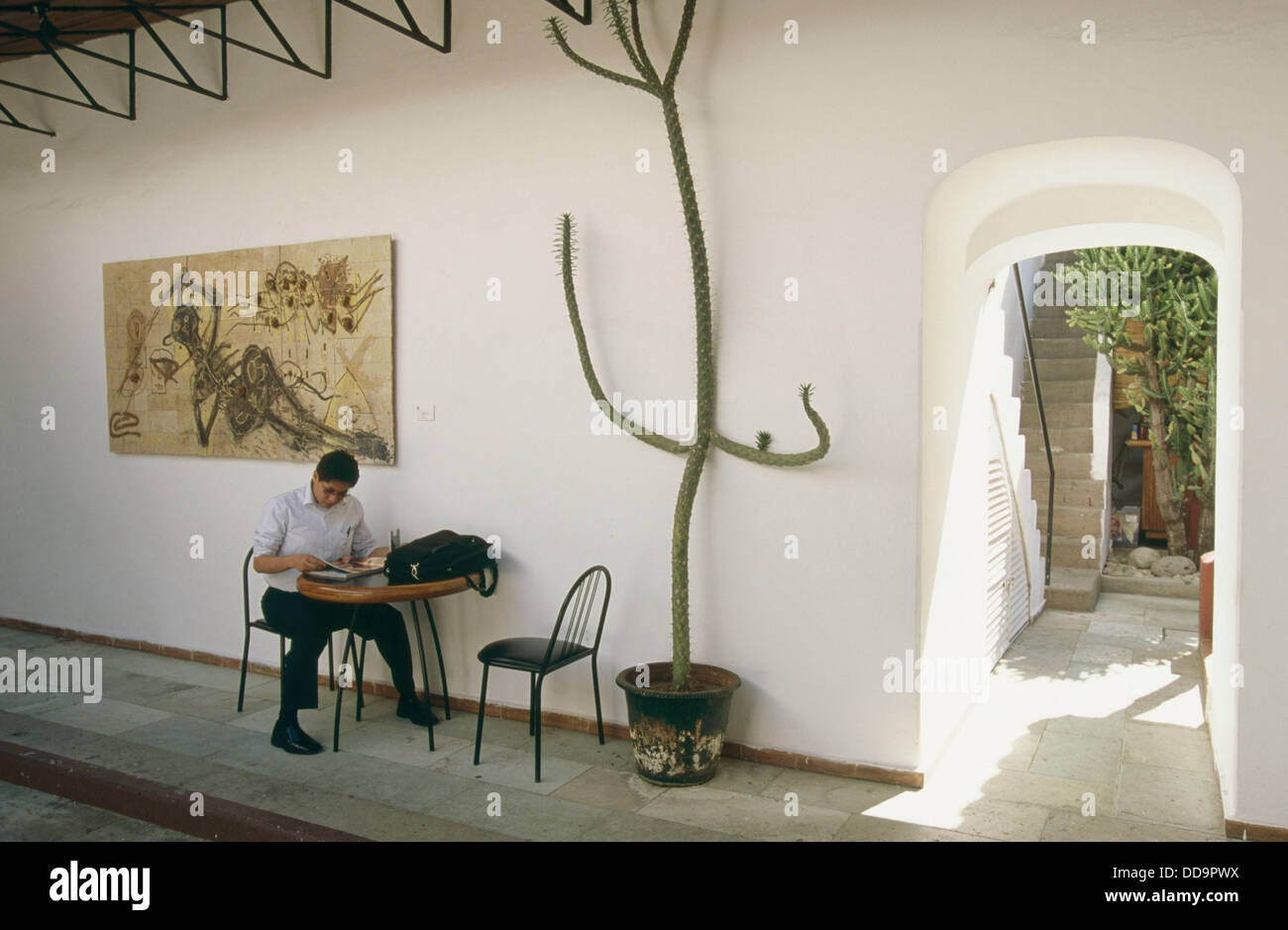 Quetzalli Art Gallery. Oaxaca. Mexico Stock Photo Alamy