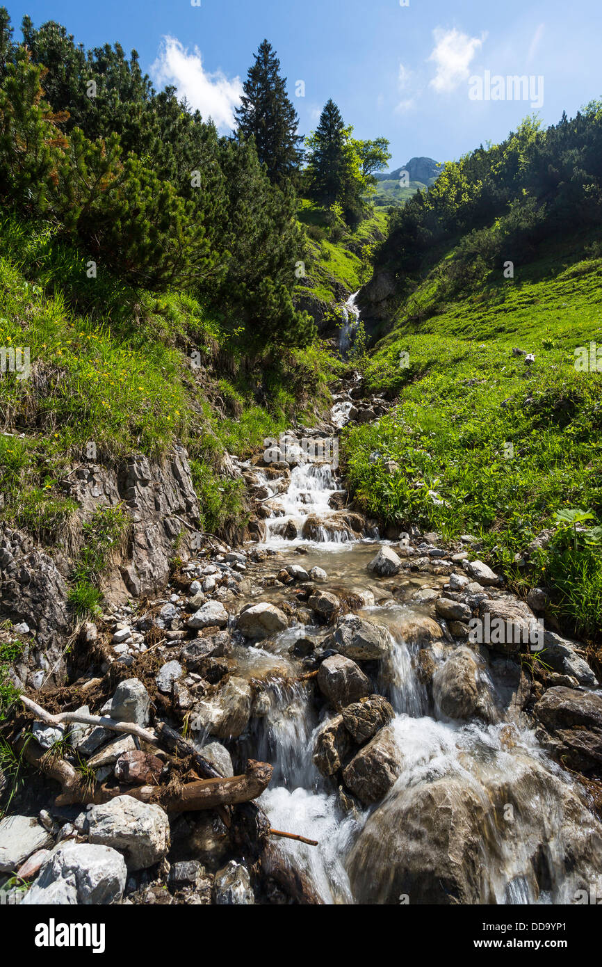 Germany, Bavaria, River in Allgaeu High Alps Stock Photo - Alamy