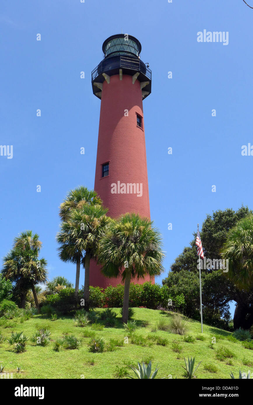 The Jupiter inlet lighthouse in Florida USA Stock Photo Alamy