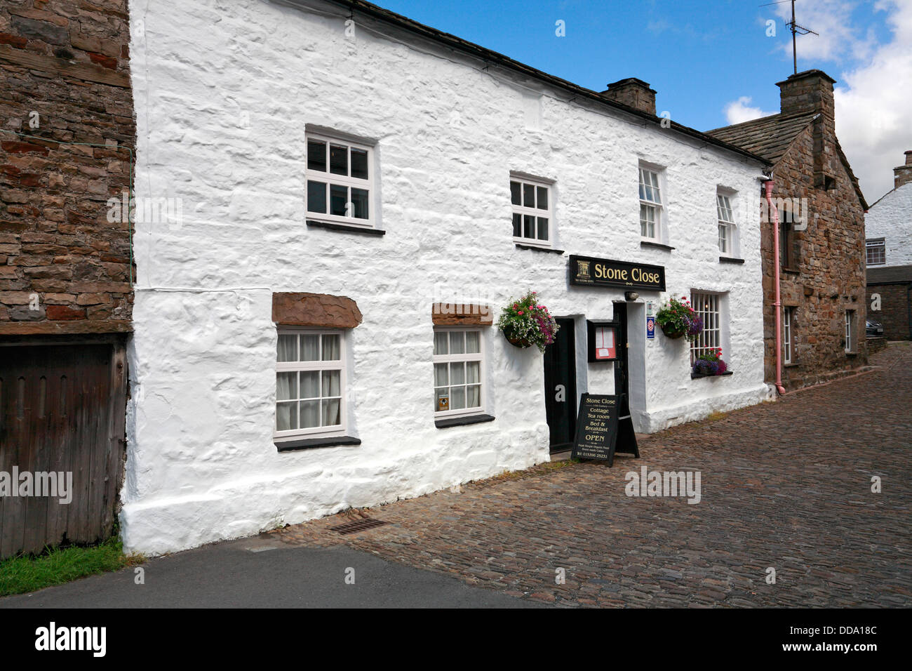 The Stone Close Tea Room in Dent, Cumbria, Yorkshire Dales National