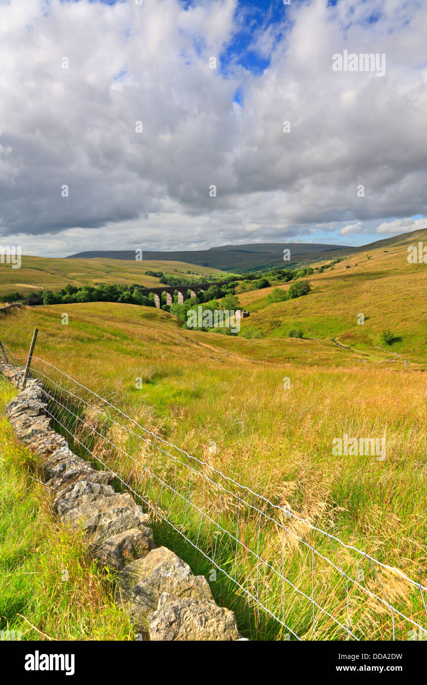 Dent Head Viaduct, Cowgill, Dent towards Baugh Fell, Cumbria, Yorkshire