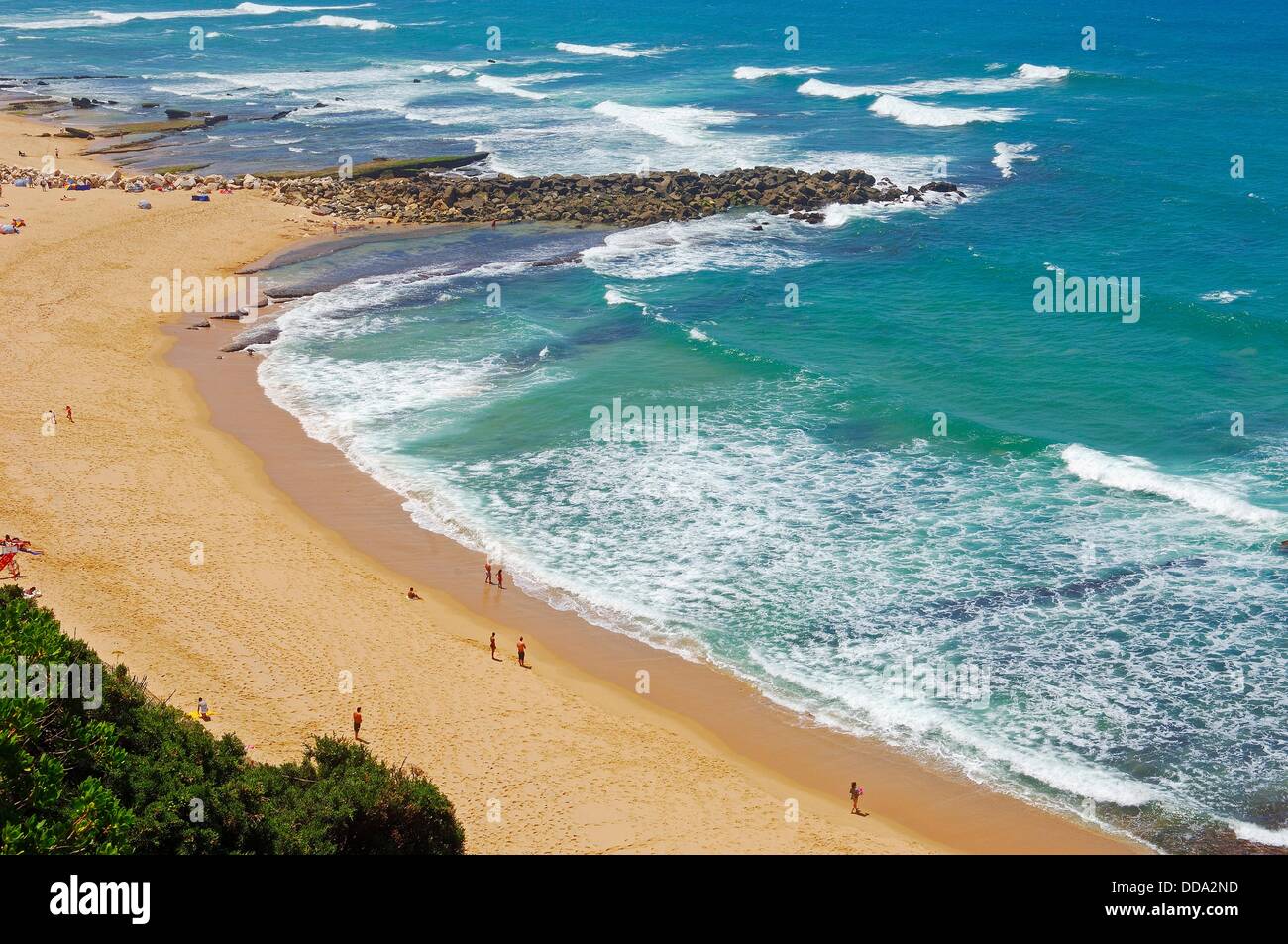 Ericeira, Praia do sul, Do sul beach, Mafra, Portugal, Europe Stock