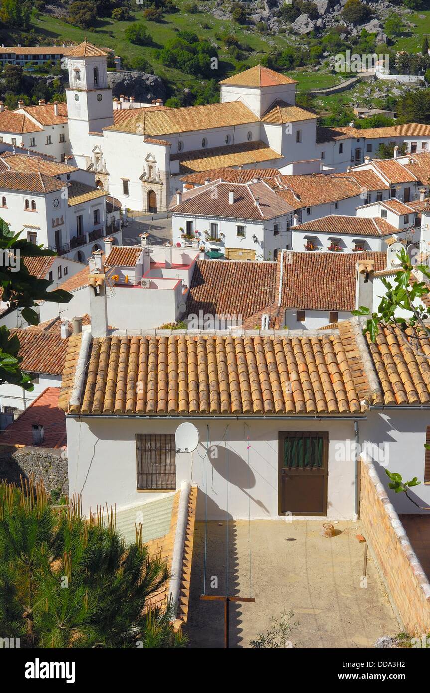 Grazalema, White Towns of Andalusia, Sierra de Grazalema Natural Park. Cadiz province, Andalusia