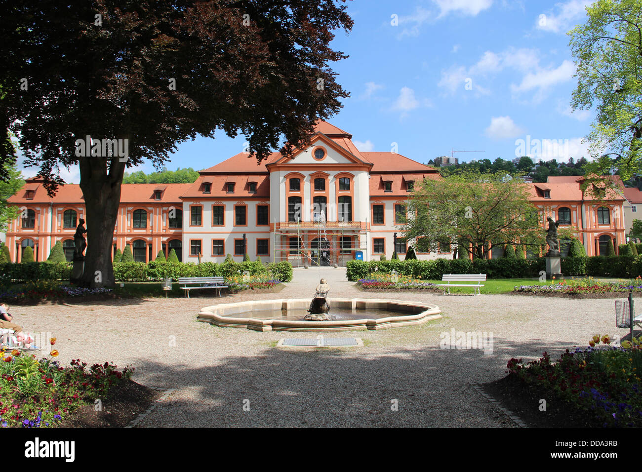 Germany: Main building of Catholic University of Eichstätt-Ingolstadt in Eichstätt Stock Photo