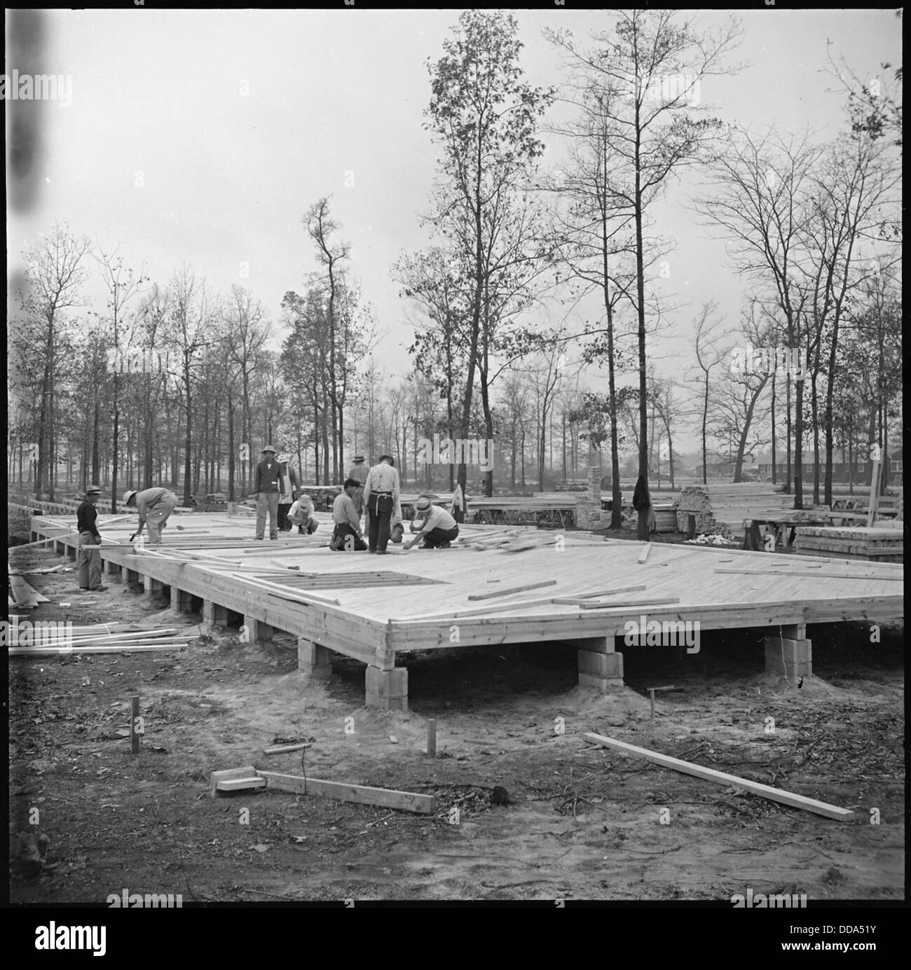 Rohwer Relocation Center, McGehee, Arkansas. Volunteer workers