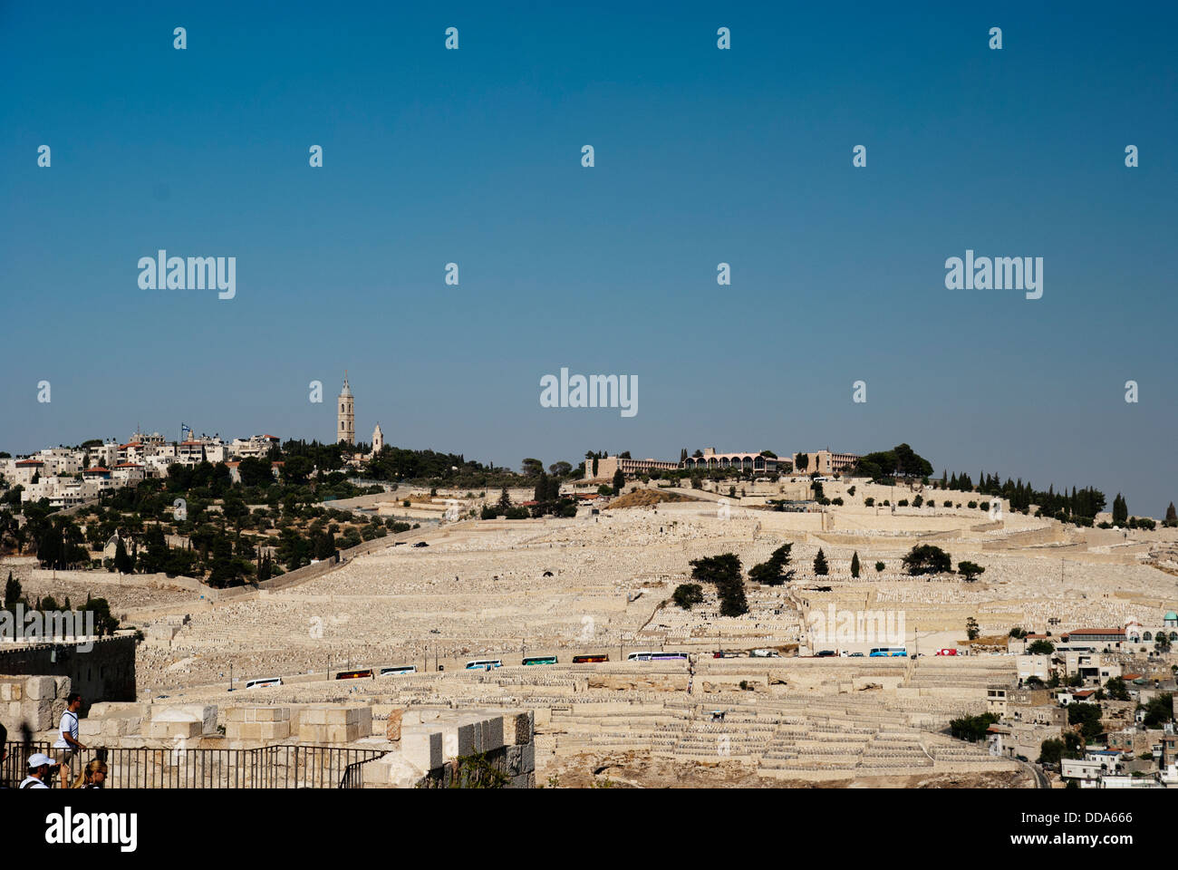 Mount of Olives, Jerusalem, Israel Stock Photo