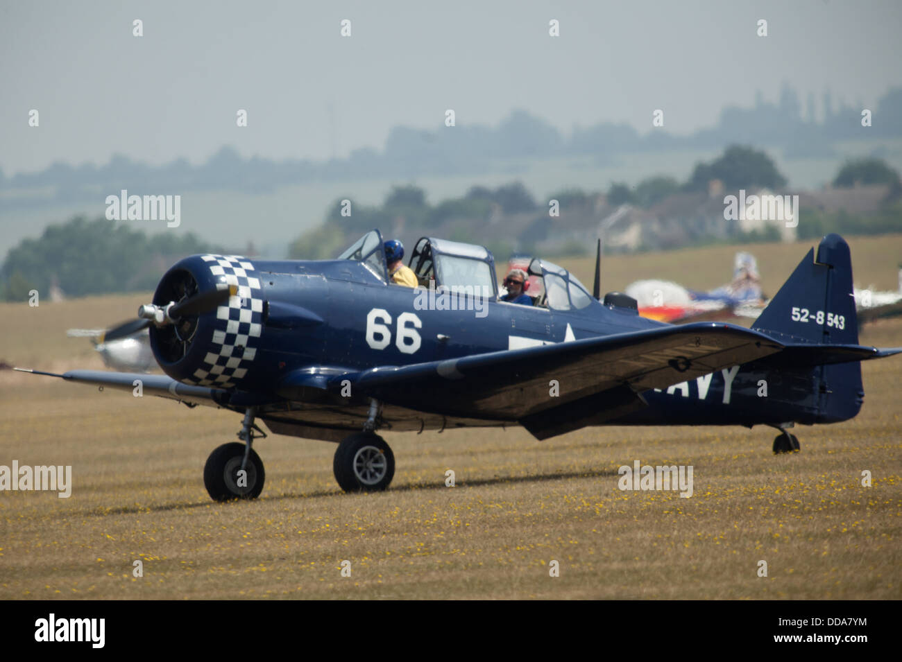 Tbm 3 Avenger Ww2 Us Aircraft At Duxford Flying Legends Air Display Stock Photo Alamy