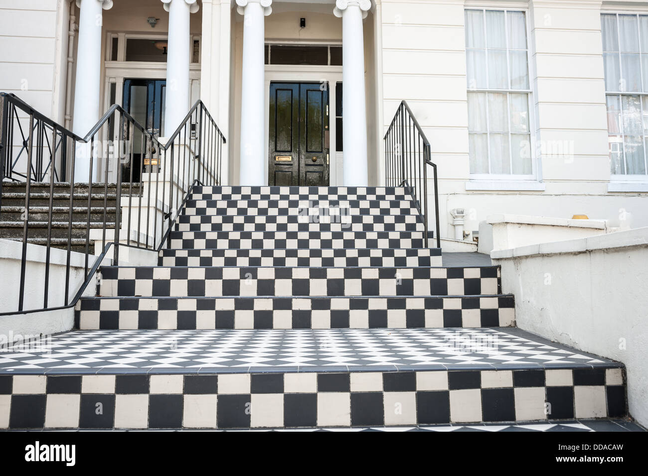 Black and white tiled steps hires stock photography and images Alamy