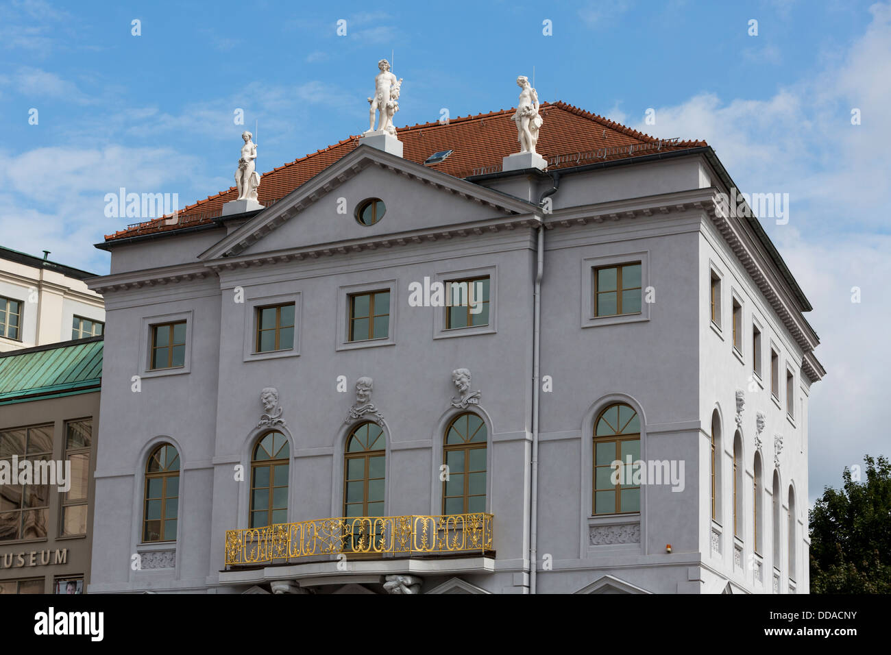 18th century house attached to town hall, Potsdam, Germany Stock Photo