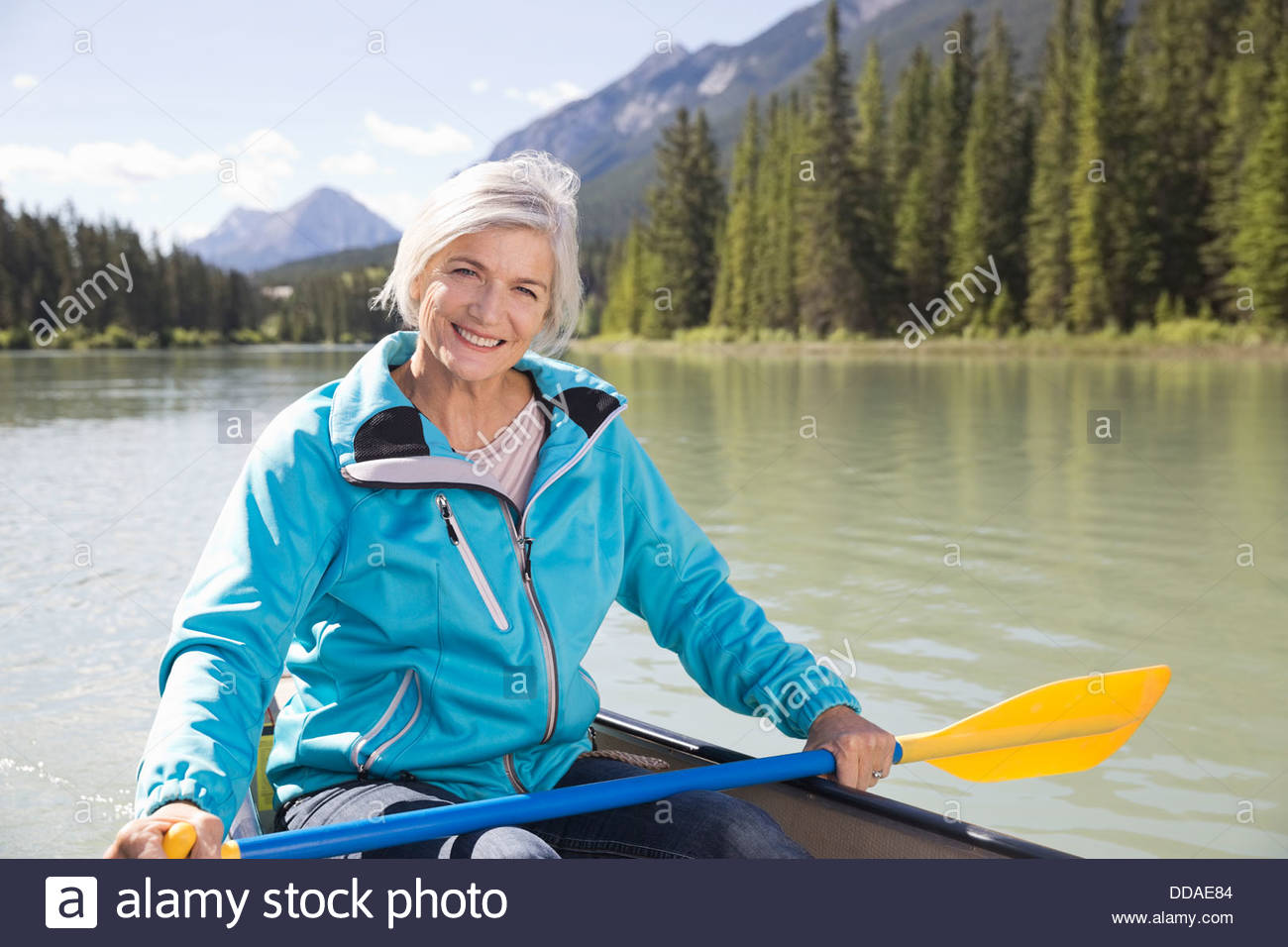 Woman canoeing hires stock photography and images Alamy